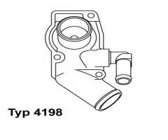 Wahler 4198.92d termostat opel astra zafira, opel astra g hatchback (f48_, f08_)