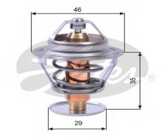 Gates th10489g1 termostat citroen, peugeot, chevrolet beretta coupe (1_37), citroËn ax (za-_)