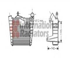 Van wezel 58004213 intercooler seat skoda vw, seat ibiza iv (6l1), skoda fabia (6y2), vw polo (9n_)