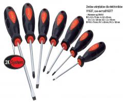 Vigor v1637 zestaw wkrętaków 7 cz.