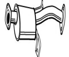 Walker 22228-62 tłumik Środkowy mitsubishi, mitsubishi pajero ii (v3_w, v2_w, v4_w)