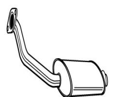 Walker 22756-62 tłumik końcowy citroen peugeot, citroËn berlingo (mf)