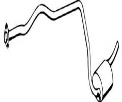 Walker 12361-68 tłumik Środkowy ford