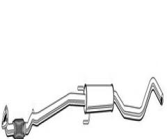 Walker 22474-68 tłumik, opel corsa c (f08, f68)