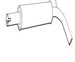 Walker 72540-62 tłumik, seat cordoba (6l2)