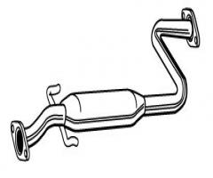 Walker 22329-63 tłumik, mg mg zr, rover 25 (rf)