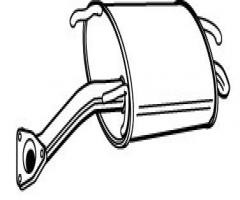 Walker 22334-52 tłumik, mg mg zs hatchback, rover 45 (rt)