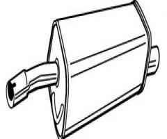Walker 71399-52 tłumik, ford fusion (ju_)