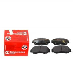 Zimmermann 23729.155.1 klocki hamulcowe honda fr-v civic vii legend przód, honda legend iii (ka9)