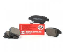 Zimmermann 23620.165.1 klocki hamulcowe toyota avensis 03-09 tył z czuj., toyota avensis sedan (t25)