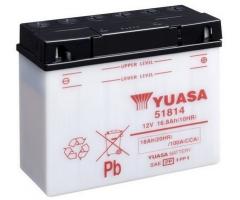 Yuasa 51814 akumulator 18(20hr)ah/100 12v p+ / yuasa motocykle