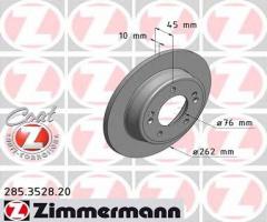 Zimmermann 285.3528.20 tarcza hamulcowa hyundai veloster 11- tył, hyundai i30 (gd)