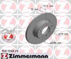 Zimmermann 150.1268.20 tarcza hamulcowa bmw 3 e36 91-00, bmw 3 (e36)