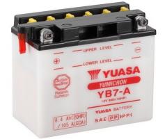 Yuasa yb7-a akumulator 8ah/124 12v l+ / yuasa motocykle, harley-davidson mc sportster
