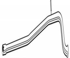 Walker 08299-77 część montażowa, peugeot 406 break (8e/f)