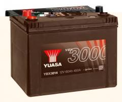 Yuasa ybx3014 akumulator 60ah/450a l+ yuasa professional, chevrolet aveo sedan (t250, t255)