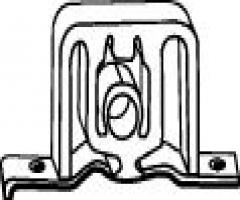 Walker 80358-23 wieszak gumowo-metalowy mini