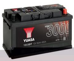 Yuasa ybx3017 akumulator 90ah/800a p+ yuasa professional, bmw 6 (e24), ford usa windstar (a3)