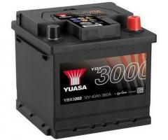 Yuasa ybx3202 akumulator 40ah/360a p+ yuasa professional, aixam crossline, autobianchi a 112