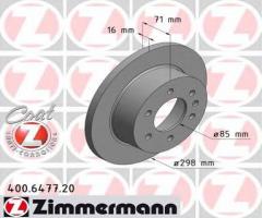 Zimmermann 400.6477.20 tarcza hamulcowa vw crafter 06- tył