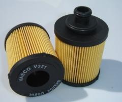 Vasco v351 filtr oleju, alfa romeo mito (955), fiat 500 (312), ford ka (ru8), lancia ypsilon (843)