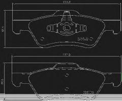 Brembo p24159 klocki hamulc. ford maverick  01-07