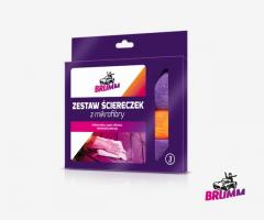 Brumm acbrmic3 zestaw Ściereczek samochodowych z mikrofibry 3 szt