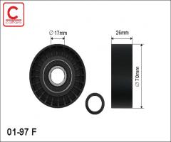 Caffaro 01-97 f rolka napinacza paska bmw, bmw 3 (e46)