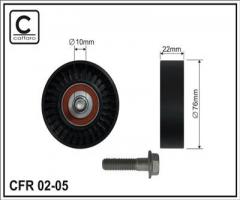 Caffaro 02-05 f rolka prowadząca kia, hyundai terracan (hp), kia carnival / grand carnival iii (vq)
