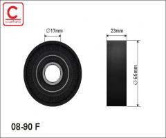 Caffaro 08-90 f rolka napinacza paska fiat, alfa romeo mito (955), fiat 500 (312)