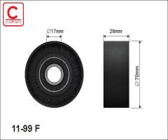 Caffaro 11-99 f rolka napinacza paska fiat, fiat ducato autobus (244, z_)