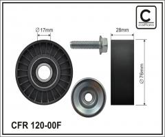 Caffaro 120-00 f rolka napinacza paska audi, audi a4 (8e2, b6), seat exeo (3r2)