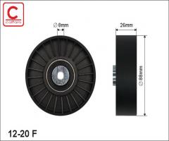 Caffaro 12-20 f rolka prowadząca renault, renault laguna i (b56_, 556_), volvo 960 (964)