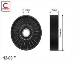 Caffaro 12-98 f rolka napinacza paska citroen peugeot, citroËn evasion (22, u6), fiat ulysse (220)