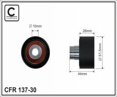 Caffaro 137-30 f rolka prowadząca ciroen ford peugeot, citroËn berlingo (mf)