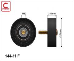 Caffaro 144-11 f rolka prowadząca ford, ford focus sedan (dfw), mazda tribute (ep)