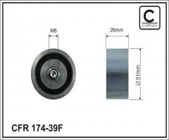 Caffaro 174-39 f rolka prowadząca mitsubishi renault volvo, mitsubishi carisma (da_)