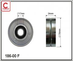 Caffaro 186-00 f rolka napinacza audi, audi 100 (4a, c4)