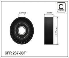 Caffaro 237-00 f rolka prowadząca audi, audi a4 (8k2, b8), vw touareg (7la, 7l6, 7l7)