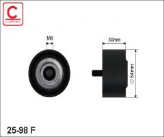 Caffaro 25-98 f rolka prowadząca db, mercedes-benz clk (c209)