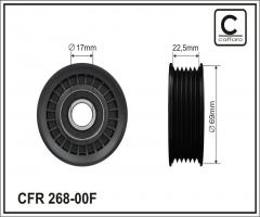 Caffaro 268-00 f rolka napinacza mazda, mazda 6 (gg)