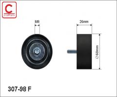 Caffaro 307-98 f rolka napinacza vw audi ford mb, opel movano combi (j9)