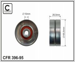 Caffaro 396-95 f rolka napinacza citroen peugeot, citroËn xsara (n1), peugeot 206 cc (2d)
