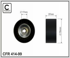 Caffaro 414-99 f rolka napinacza honda, honda accord vii (cl)