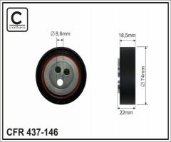 Caffaro 437-146 f rolka napinacza  fiat, fiat ducato autobus (244, z_)