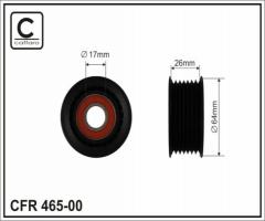 Caffaro 465-00 f rolka napinacza vw ford, ford galaxy (wgr), vw corrado (53i)