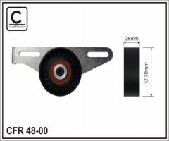 Caffaro 48-00 f rolka napinacza renault, dacia logan (ls_), nissan kubistar (x76)