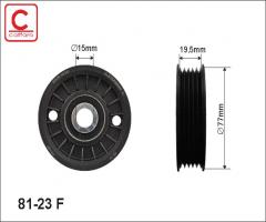 Caffaro 81-23 f rolka napinacza audi, audi a4 (8d2, b5), vw passat (3b2)