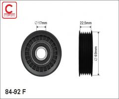 Caffaro 84-92 f rolka napinacza paska ford, ford galaxy (wa6), volvo s80 ii (as)