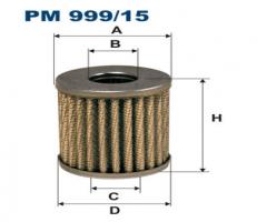 Filtron pm999/15 filtr paliwa do instalacji gazowych ags matrix